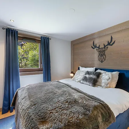 De Charme Avec Jardin Et Détente à - Fr-1-569-118 * Megève