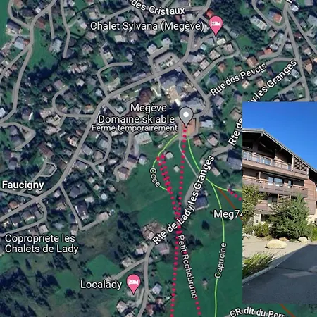 Superbe Avec Jardin A Megeve, 3 Chambres, Animaux Acceptes - Fr-1-569-118 * メジェーヴ