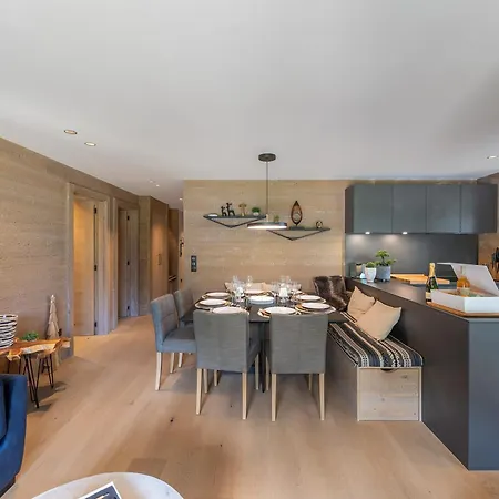 Superbe Avec Jardin A Megeve, 3 Chambres, Animaux Acceptes - Fr-1-569-118 アパート