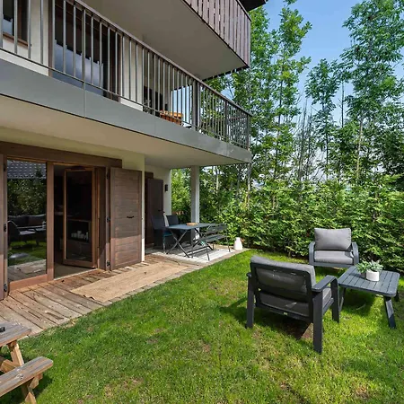 Superbe Avec Jardin A Megeve, 3 Chambres, Animaux Acceptes - Fr-1-569-118 アパート