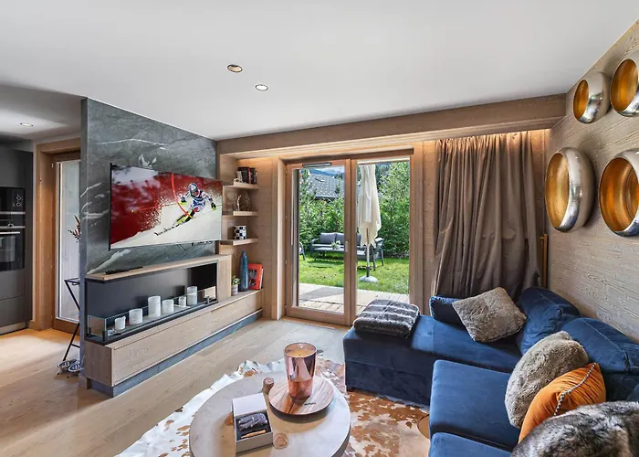 Superbe Avec Jardin A Megeve, 3 Chambres, Animaux Acceptes - Fr-1-569-118 Appartement *