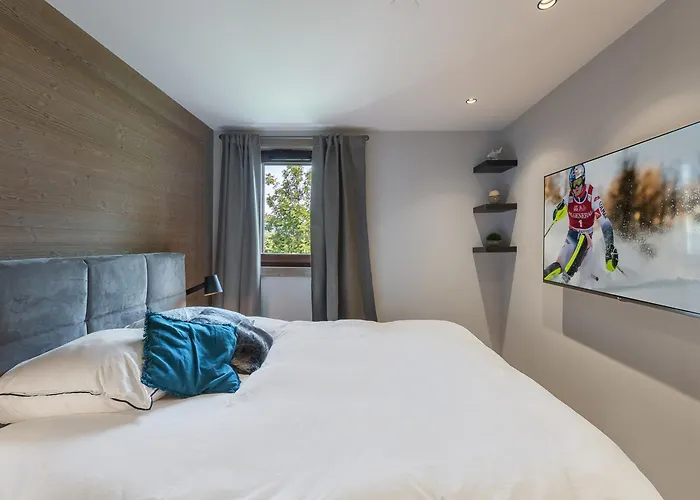 Superbe Avec Jardin A Megeve, 3 Chambres, Animaux Acceptes - Fr-1-569-118 Апартаменты *